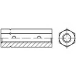 TOOLCRAFT 136576 šestihranná matice napínáku M6 ocel galvanizováno zinkem DIN 1479 25 ks