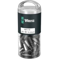 Wera 867/1 Z TORX® DIY 100 SiS 867/1 Z (100xTX10/25) DIY Box TORX-Bits bit Torx T 10 nástrojová ocel legováno, vysoce pevné D 6.3 100 ks