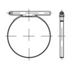 TOOLCRAFT 137699 hadicová objímka Hadicové spony 9 mm Galvanicky pozinkovaná ocel 25 ks