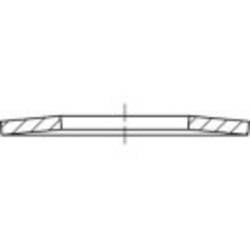 TOOLCRAFT 137517 talířové pružiny vnitřní Ø: 72 mm DIN 2093 pružinová ocel 1 ks