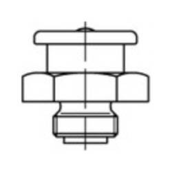 TOOLCRAFT Ploché mazací hlavice 22 mm Galvanicky pozinkovaná ocel třídy 5.8 1 ks