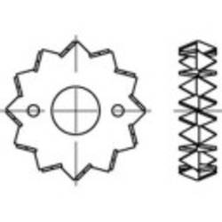 TOOLCRAFT Tesařské hmoždinky temperovaná litina 135728 200 ks (Ø) 48 mm