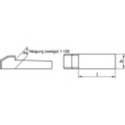 TOOLCRAFT ocel C45K klín s nosem (Ø x d) 16 mm x 80 mm 10 ks