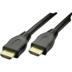 Schwaiger HDMI kabel Zástrčka HDMI-A, Zástrčka HDMI-A 2.00 m černá HDM0200043 4K UHD, pozlacené kontakty HDMI kabel