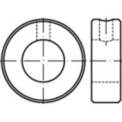 TOOLCRAFT 112439 stavěcí kroužky vnější Ø: 25 mm M6 DIN 705 ocel 10 ks