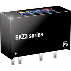 RECOM RKZ3-0505S DC/DC měnič napětí do DPS 600 mA 3 W Počet výstupů: 1 x Obsah 1 ks