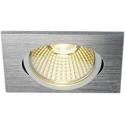 SLV 114396 LED vestavné svítidlo, LED, pevně vestavěné LED, 9 W, hliník (kartáčovaný)