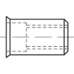 TOOLCRAFT TO-5380419 slepá nýtovací matice M6 nerezová ocel 250 ks