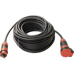 AS Schwabe 62252 napájecí prodlužovací kabel 16 A černá 10.00 m H07RN-F 3G 2,5 mm²