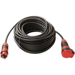 AS Schwabe 62254 napájecí prodlužovací kabel 16 A černá 50.00 m H07RN-F 3G 2,5 mm²