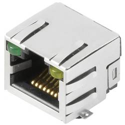 Weidmüller RJ45C3 S1U DE4G/Y RL Konektor RJ45 CAT 3 2562890000 zásuvka, vestavná horizontální Počet pólů 12 stříbrná, černá 180 ks