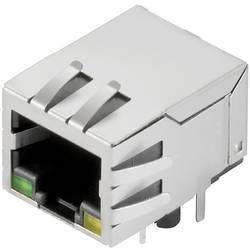 Weidmüller RJ45C5 T1D 3.2E4G/Y TY Konektor RJ45 CAT 5 2562820000 zásuvka, vestavná horizontální Počet pólů 12 stříbrná, černá 140 ks