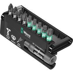 Wera 8755/67-9/IDC Impaktor Bit-Check 05057683001 sada bitů, 10dílná, křížový PZ, TORX, 1/4 (6,3 mm)