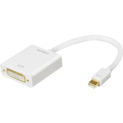 LogiLink CV0037B adaptér [1x mini DisplayPort zástrčka - 1x DVI zásuvka 24+5pólová] bílá 15.00 cm