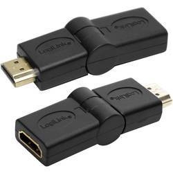 LogiLink AH0011 HDMI adaptér [1x HDMI zástrčka - 1x HDMI zásuvka] černá