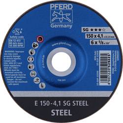 PFERD 69220473 E 150-4,1 SG STEEL brusný kotouč lomený Průměr 150 mm Ø otvoru 22.23 mm ocel 10 ks