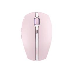 CHERRY GENTIX BT drátová myš Bluetooth® optická Třešňový květ růžový 7 tlačítko 1000 dpi, 2000 dpi integrovaný scrollpad, nabíjecí