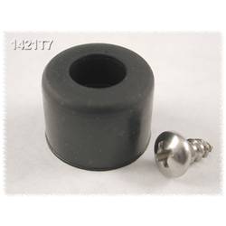 Hammond Electronics 1421T7 podstavná nožka přístrojová samolepicí, kulatá černá (Ø x v) 19 mm x 12.7 mm 24 ks