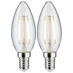 Paulmann 28855 LED Energetická třída (EEK2021) F (A - G) E14 2.7 W teplá bílá (Ø x v) 35 mm x 97 mm 2 ks