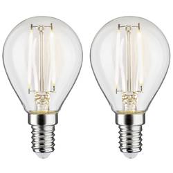 Paulmann 28857 LED Energetická třída (EEK2021) F (A - G) E14 2.7 W teplá bílá (Ø x v) 45 mm x 81 mm 2 ks