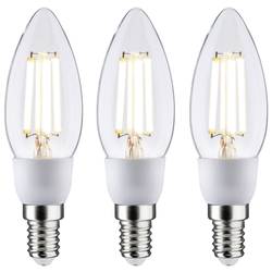 Paulmann 29133 LED Energetická třída (EEK2021) A (A - G) E14 2.5 W teplá bílá (Ø x v) 35 mm x 113 mm 3 ks