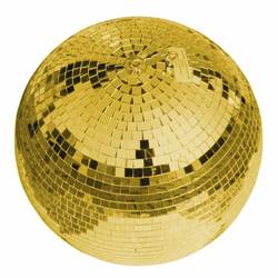 Eurolite 50120035 Disco koule se zlatým povrchem 30 cm