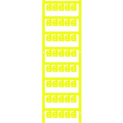 Weidmüller 1813160000 SFC 0/12 NEUTRAL GE ochranný štítek Druh montáže: přichycení sponami Potisknutelná plocha: 4.10 x 12 mm žlutá Počet markerů: 200 200 ks