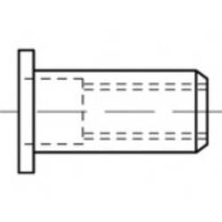 TOOLCRAFT TO-5444352 slepá nýtovací matice M8 ocel 500 ks