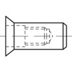 TOOLCRAFT TO-5444313 slepá nýtovací matice M8 ocel 250 ks