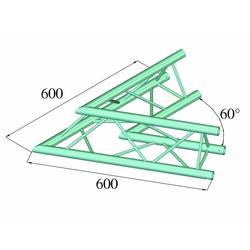 Alutruss DECOLOCK DQ3-PAC20 3bodová rampa roh 60 °