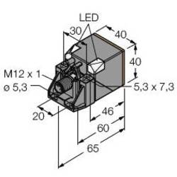 Turck indukční snímač nezarovnaná PNP, zavírač NI50U-QV40-AP6X2-H1141