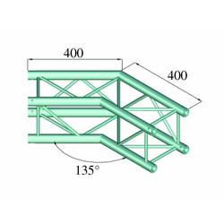 Alutruss DECOLOCK DQ4-PAC23 4bodová rampa roh 135 °