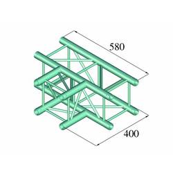 Alutruss DECOLOCK DQ4-PAT35 4bodová rampa T-kus 90 °