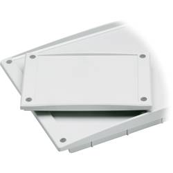 Fibox FC PC 25/22 přední rám (d x š x v) 257 x 157 x 30 mm, polykarbonát, šedobílá (RAL 7035), 1 ks