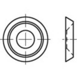 destičky s rozetou 88965 mosaz 100 ks TOOLCRAFT TO-5455551