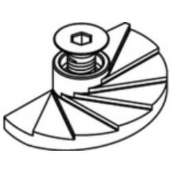 Alstertaler Schrauben & Präzisionsteile Floor-Fast nerezová ocel 820199400120000 1 ks