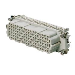 HDC insert, Female, 250 V, 10 A, No. of poles: 108, Crimp connection, Size: 8