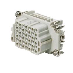 HDC insert, Female, 250 V, 10 A, No. of poles: 42, Crimp connection, Size: 4