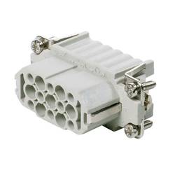 HDC insert, Female, 250 V, 10 A, No. of poles: 40, Crimp connection, Size: 6