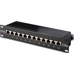 Digitus DN-91512S 12 portů síťový patch panel 254 mm (10) CAT 5e 1 U neosazený