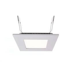 Deko Light 565155 LED Panel Square 8 LED vestavné svítidlo, třída G (A - G), LED, pevně vestavěné LED, 7 W, Perleťově světle šedá (RAL 9022)