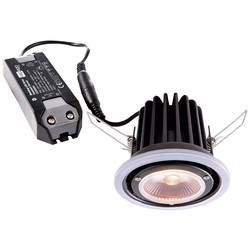 Deko Light 565192 COB LED vestavné svítidlo, třída G (A - G), pevně vestavěné LED, 9 W, Signální bílá (RAL 9003)