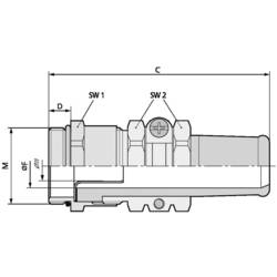 LAPP SKINDICHT® SRE-M 40X1,5/36/33/28 kabelová průchodka, 52105730, od 30 mm, do 33 mm, M40, 5 ks