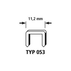 Wolfcraft 7032000 svorky se širokým hřbetem Typ 53 3000 ks Rozměry (d x š x v) 8 x 11.2 x 8 mm