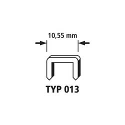 Wolfcraft 7057000 svorky se širokým hřbetem 1400 ks