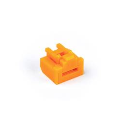 Smartkeeper zámek portu RJ45 LAN NL03P1OR sada 12 ks oranžová bez klíče NL03P1OR