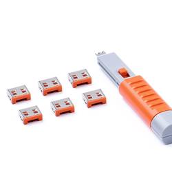 Smartkeeper zámek portu USB UL03PKOR sada 6 ks oranžová vč. 1 klíče UL03PKOR