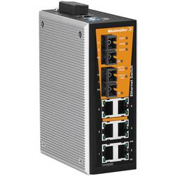 Weidmüller IE-SW-VL08MT-6TX-2SC průmyslový ethernetový switch, 10 / 100 MBit/s