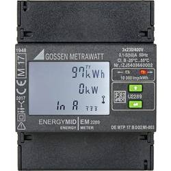 Gossen Metrawatt EM2289 TCP/IP / BACnet digitální třífázový elektroměr, úředně schválený: Ano, 1 ks