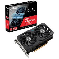 Asus grafická karta AMD Radeon RX 6400 Dual 4 GB GDDR6-RAM PCIe HDMI™, DisplayPort